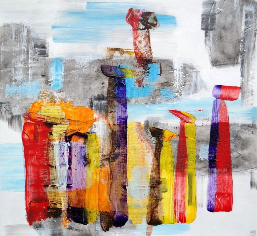 33x36, acryl auf papier